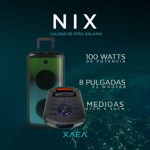 PARLANTE TORRE 8" X 2 MOD831 NIX - XAEA